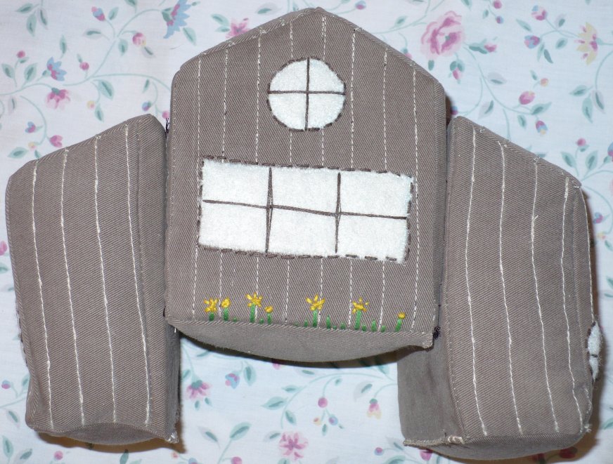 House front, looks out over rabbit's head